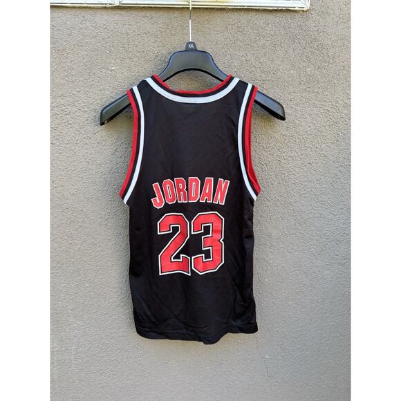 Vintage 90’s Champion Chicago Bulls Michael Jordan #23 Jersey Size M 10-12 - Picture 7 of 8